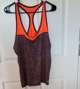 Avia Orange and Purple Women's Tank Top